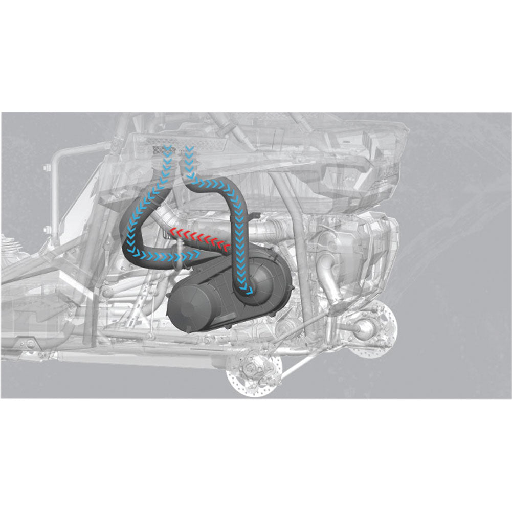 Polaris High Flow Clutch Intake System