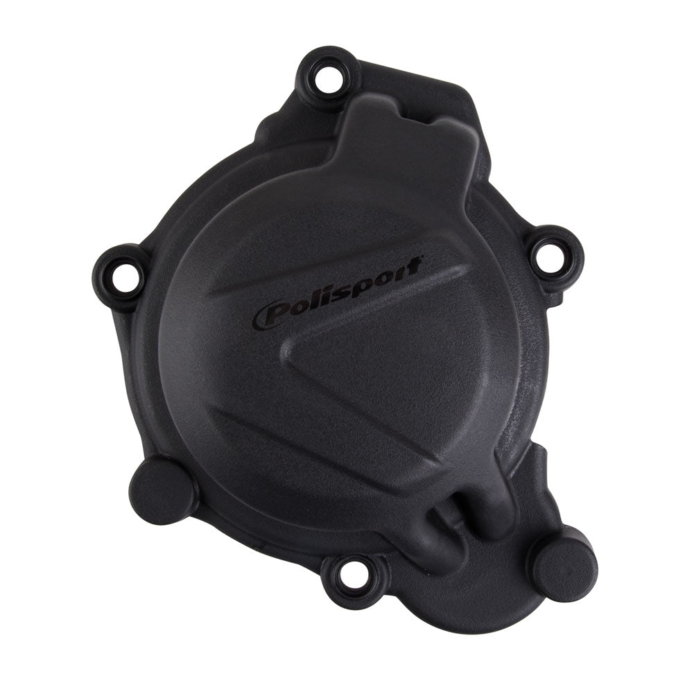 Polisport Clutch & Ignition Cover Protectors Kit Black