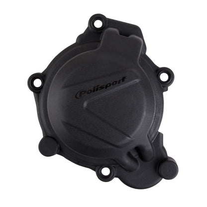 Polisport Clutch & Ignition Cover Protectors Kit Black
