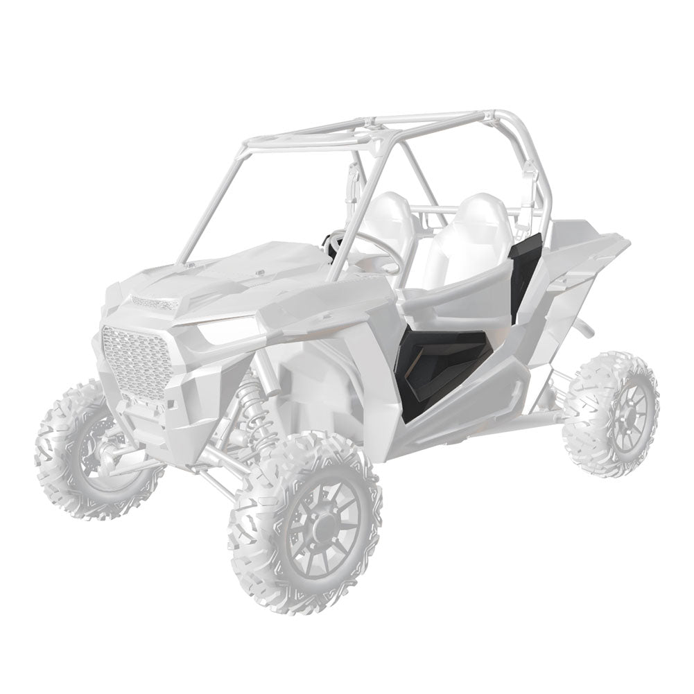 Polaris Lower Half Doors Black