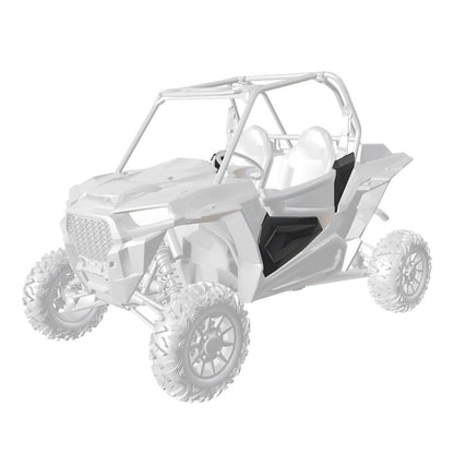 Polaris Lower Half Doors Black