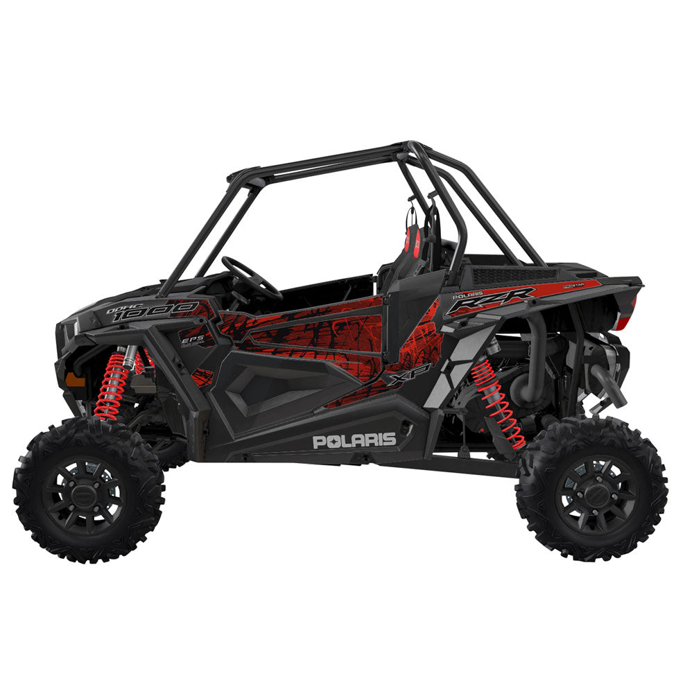 Polaris Lower Half Doors Black