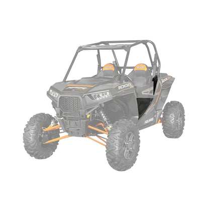 Polaris Lower Half Doors Black