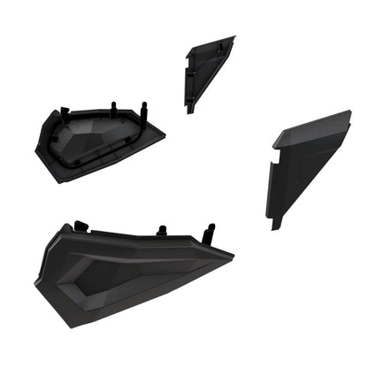 Polaris Lower Half Doors Black