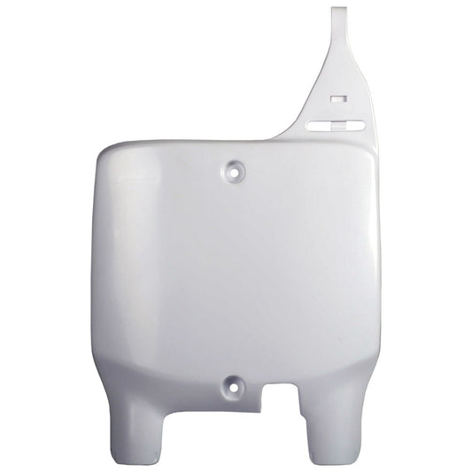 Polisport Front Number Plate White