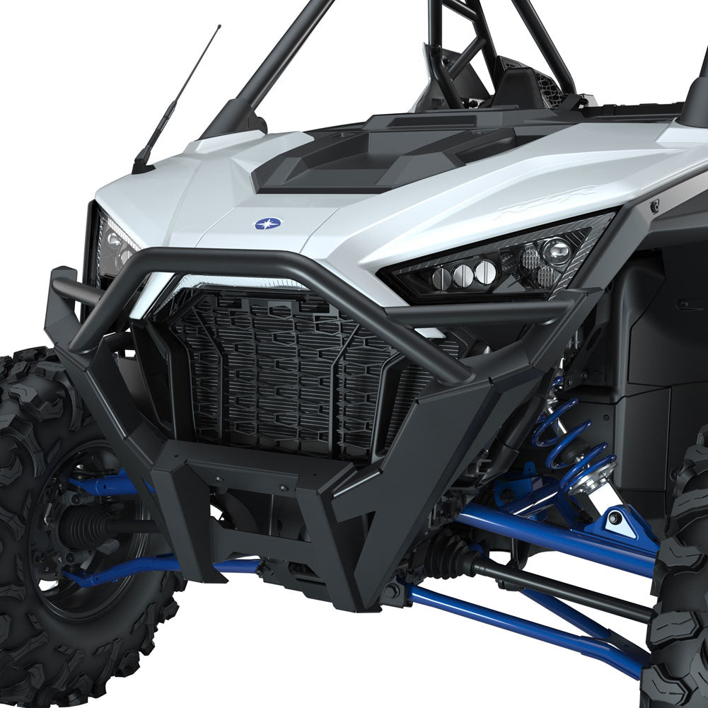 Polaris High Coverage Front Bumper Matte Black