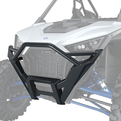 Polaris High Coverage Front Bumper Matte Black