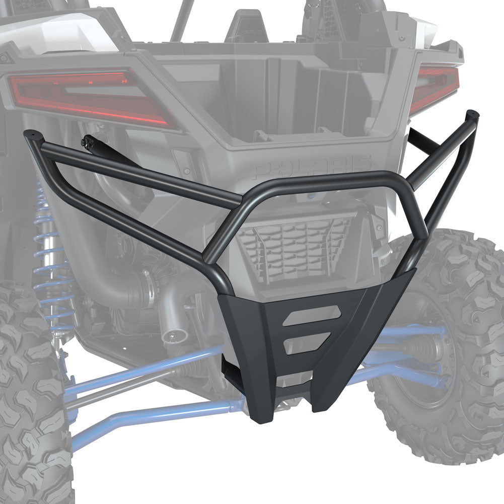Polaris High Coverage Rear Bumper Matte Black