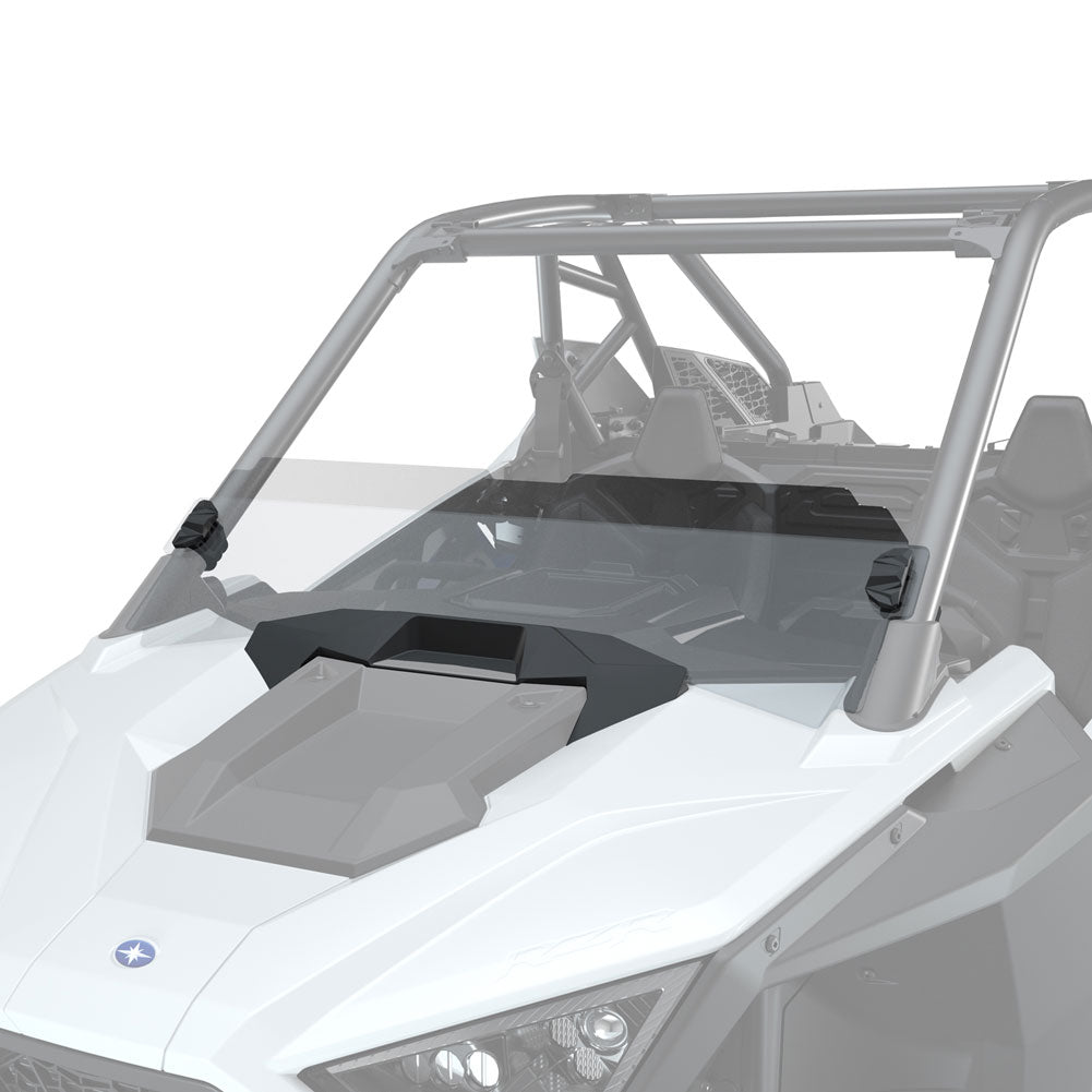 Polaris Lock & Ride Hard-Coat Half Poly Windshield