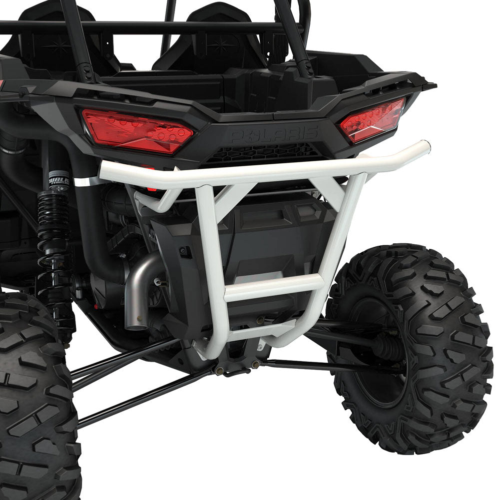 Polaris Lock & Ride Low Profile Rear Bumper White