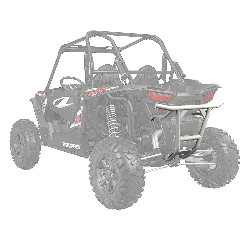Polaris Lock & Ride Low Profile Rear Bumper White