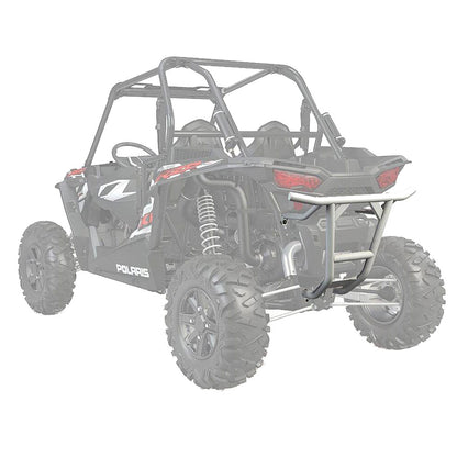 Polaris Lock & Ride Low Profile Rear Bumper White