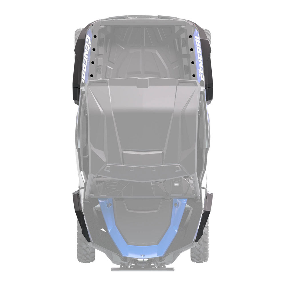 Polaris XL Wide Fender Flares Black