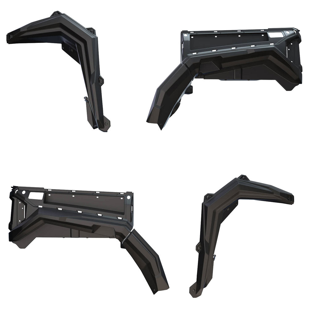 Polaris XL Wide Fender Flares Black