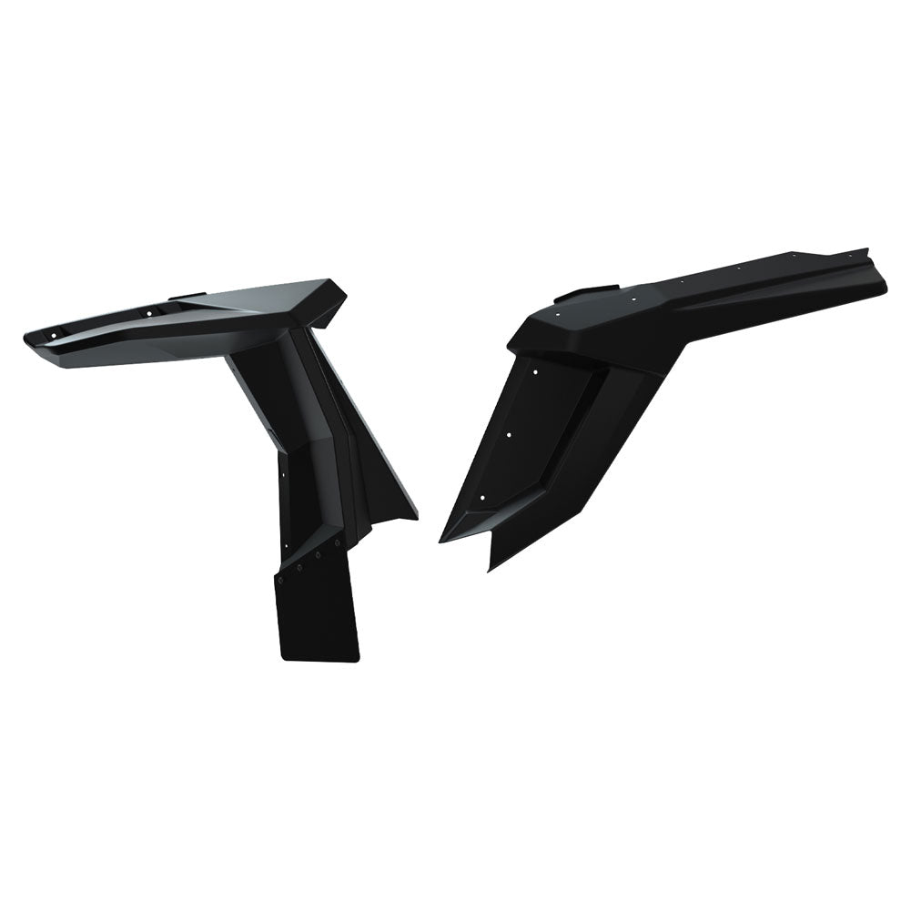 Polaris Full Coverage Fender Flares Black