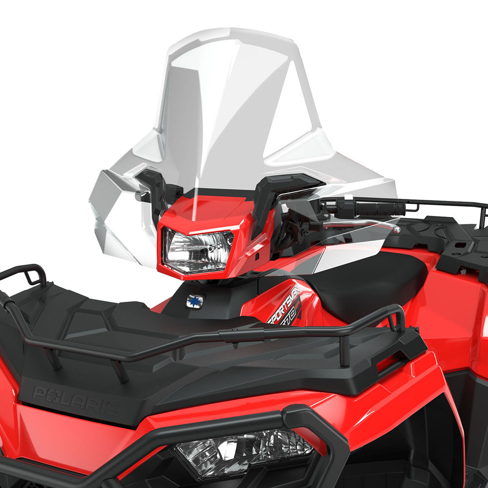 Polaris Lock & Ride Windshield Tall View