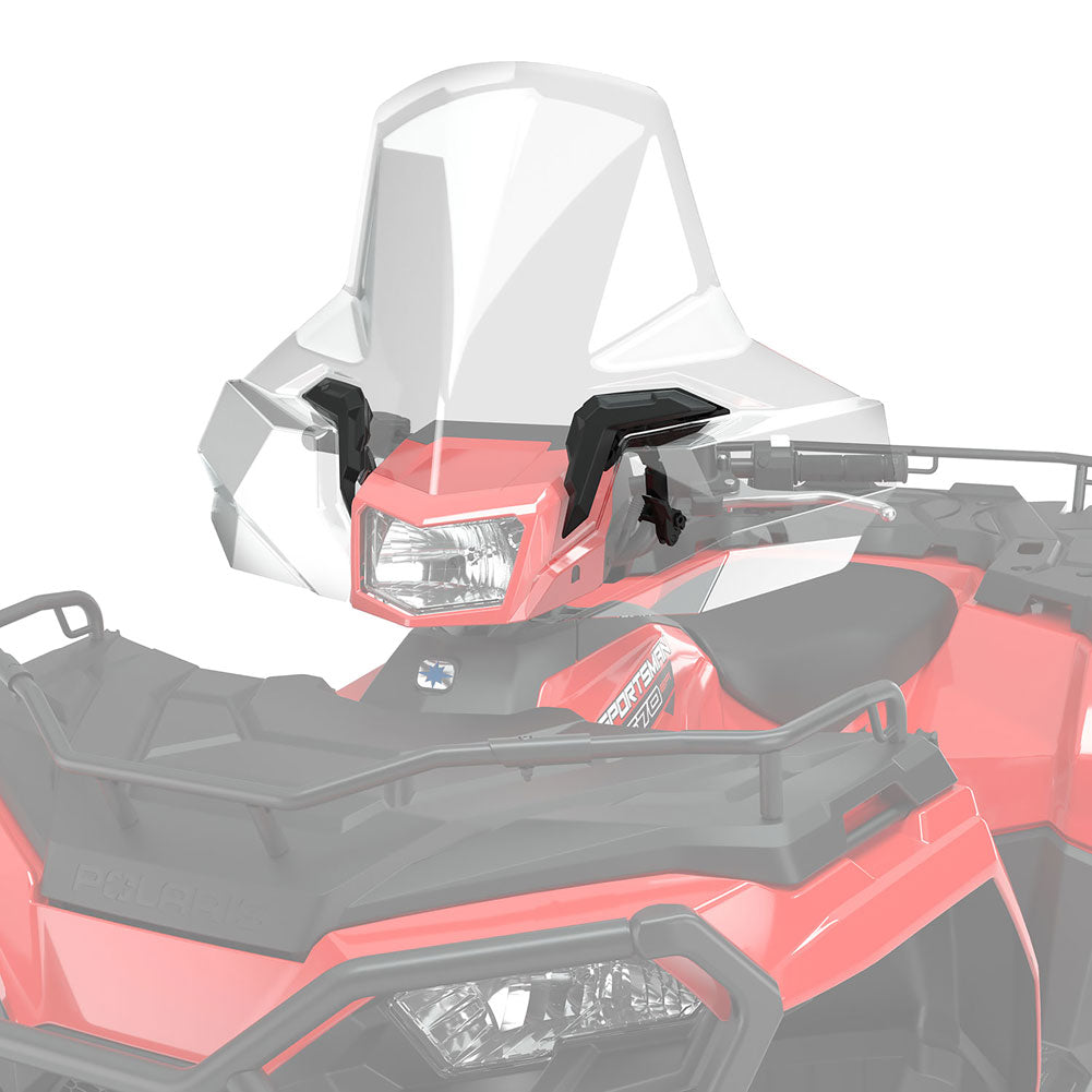 Polaris Lock & Ride Windshield Tall View