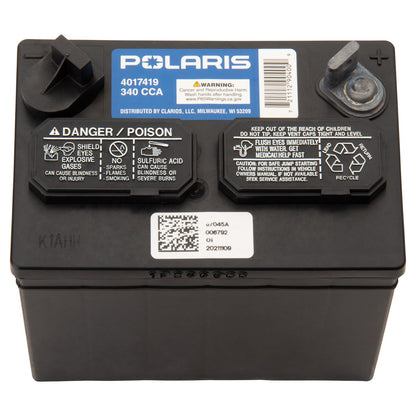 Polaris OEM Sealed Battery - U1,340 CCA