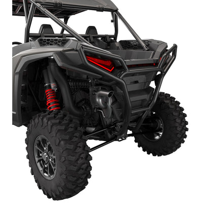 Polaris Rear High Coverage Bumper Black