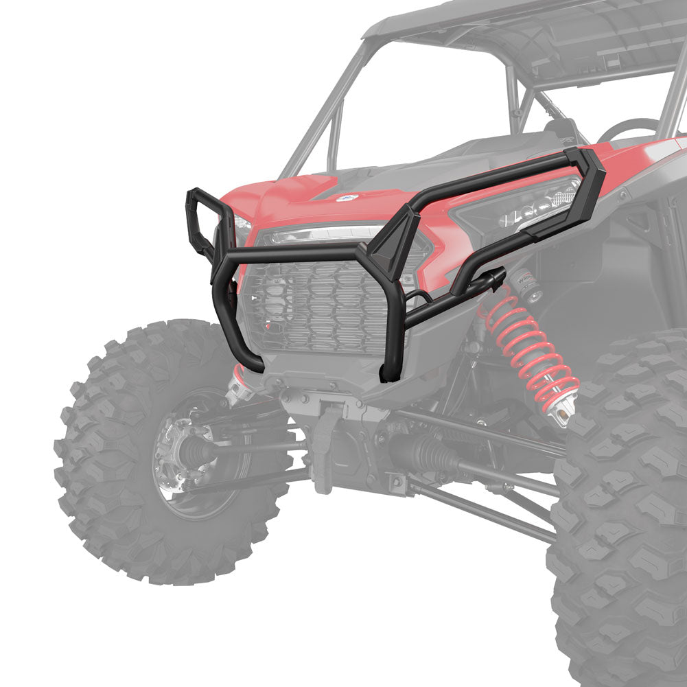 Polaris Front High Coverage Bumper Black