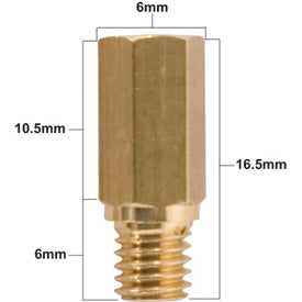 Pro X 99101-357 Series Keihin Hex Main Jet