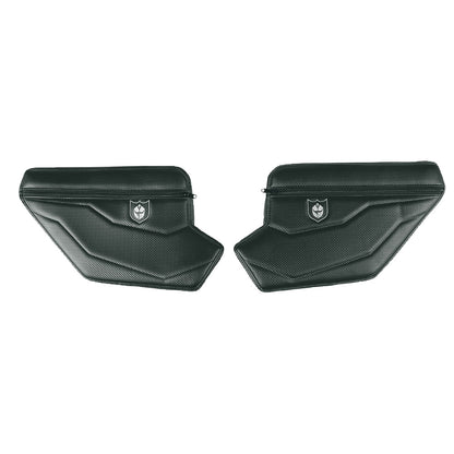 Pro Armor Front Door Knee Pads with Storage for Pro Armor Doors Black