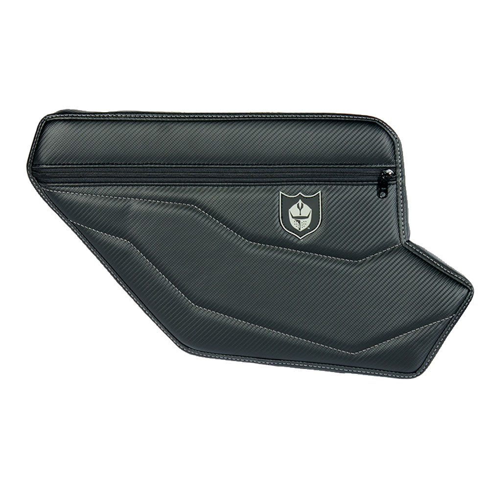 Pro Armor Front Door Knee Pads with Storage for Pro Armor Doors Black