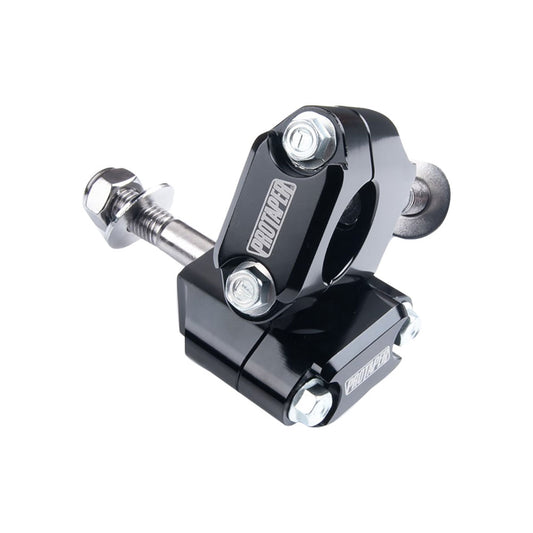 ProTaper Universal Rubber Mounted Handlebar Clamp Kit 1 1/8" Bars Black