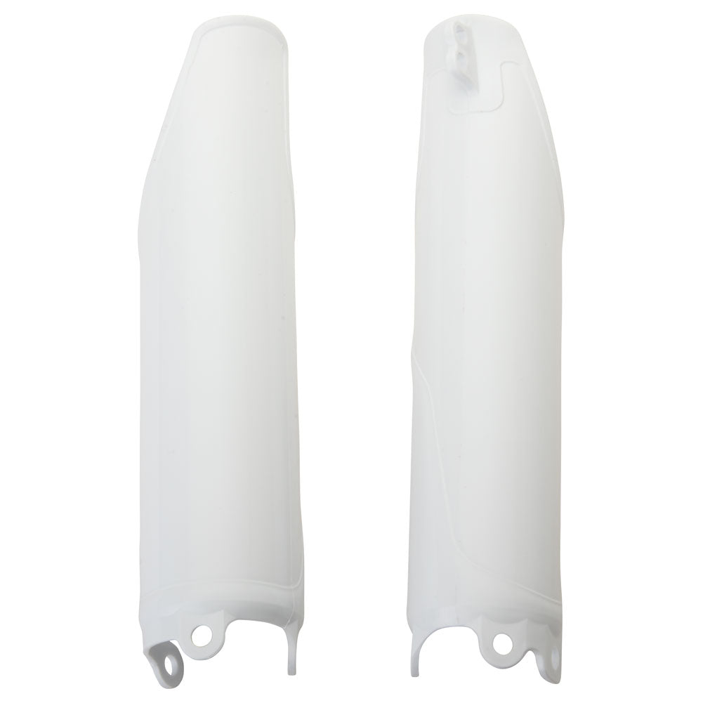 QA Parts Fork Covers White