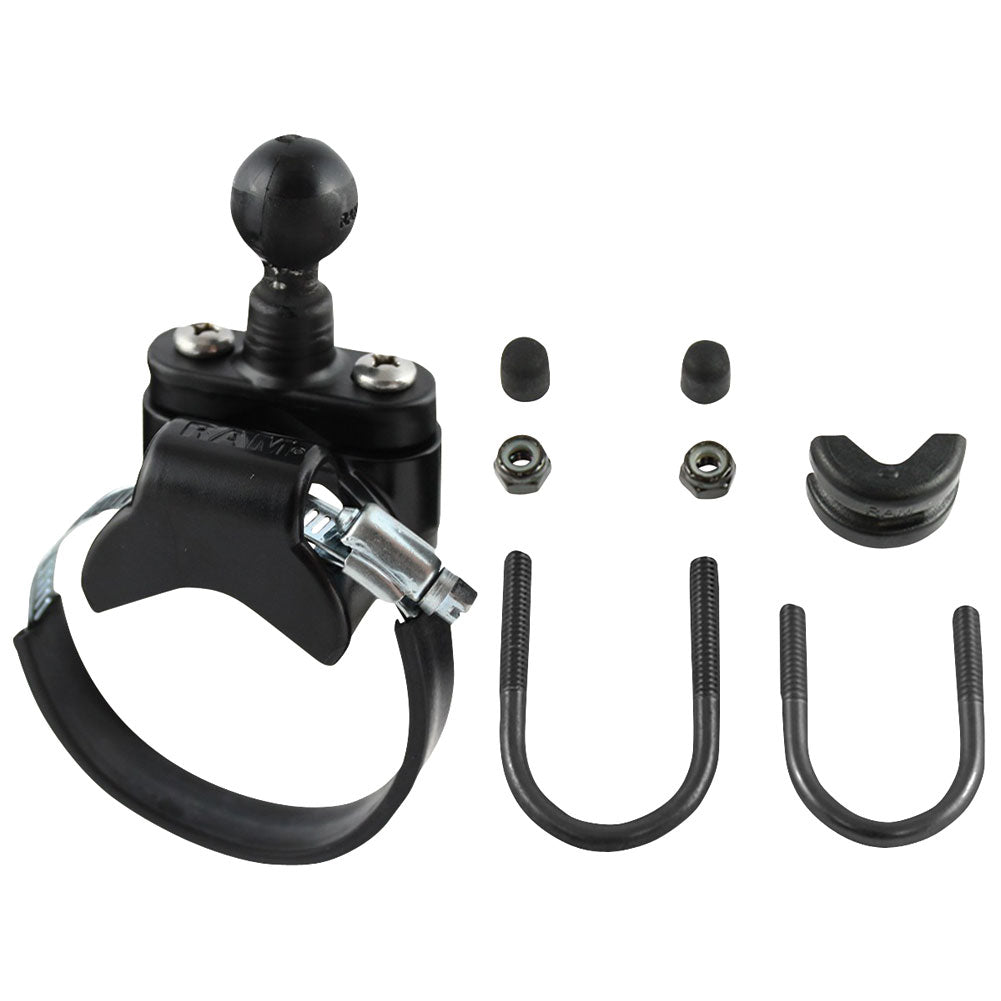 Ram Mounts Ram Level Cup XL with Rail Base Mount and Double Socket Arm