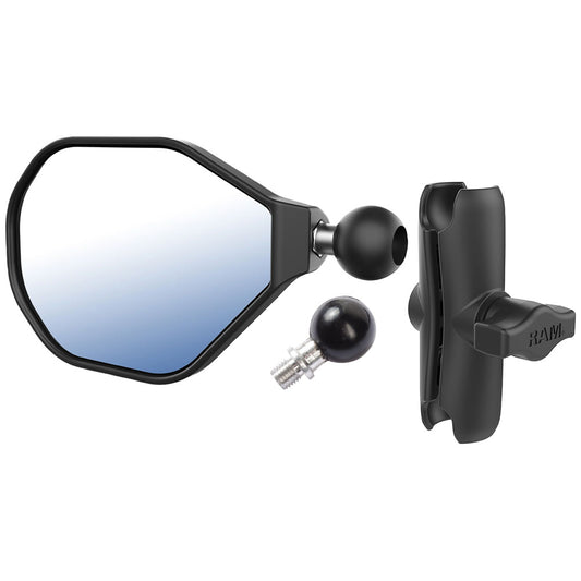Ram Mounts Single Tough-Mirror with Medium Arm