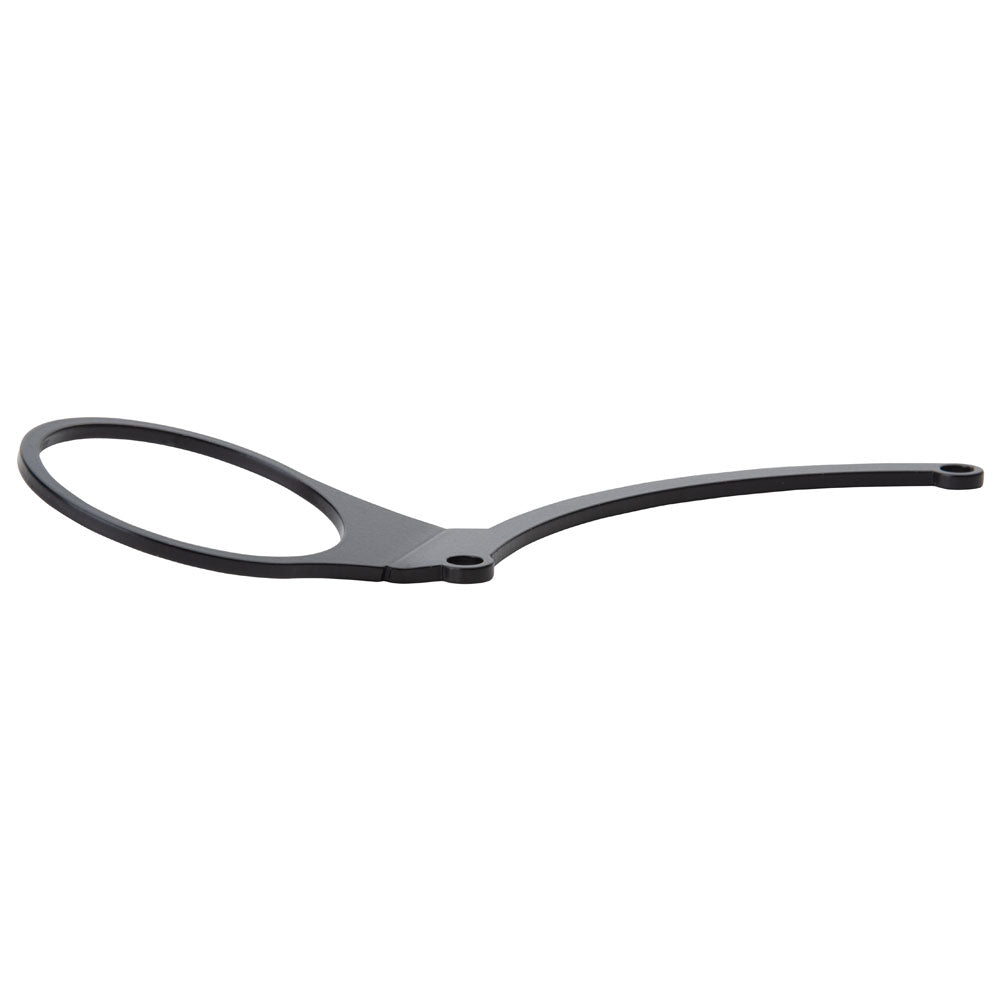 Razorback Bent Cluster Single Gauge Mount Right Side Black