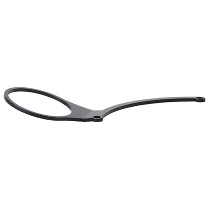 Razorback Bent Cluster Single Gauge Mount Right Side Black