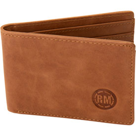 ROCKY MOUNTAIN ATV/MC BROWN BI-FOLD LEATHER WALLET