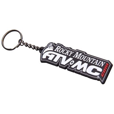 ROCKY MOUNTAIN ATV/MC RUBBER LOGO KEYCHAIN