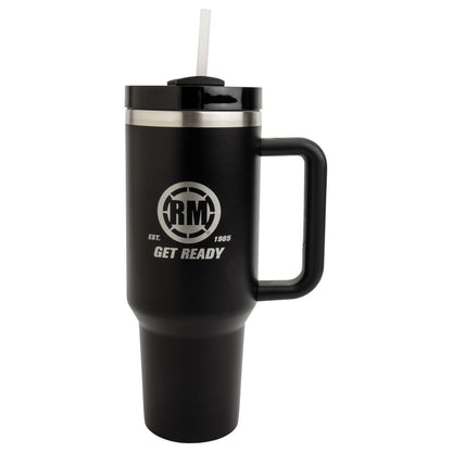 ROCKY MOUNTAIN ATV/MC INSULATED TUMBLER WITH HANDLE/STRAW