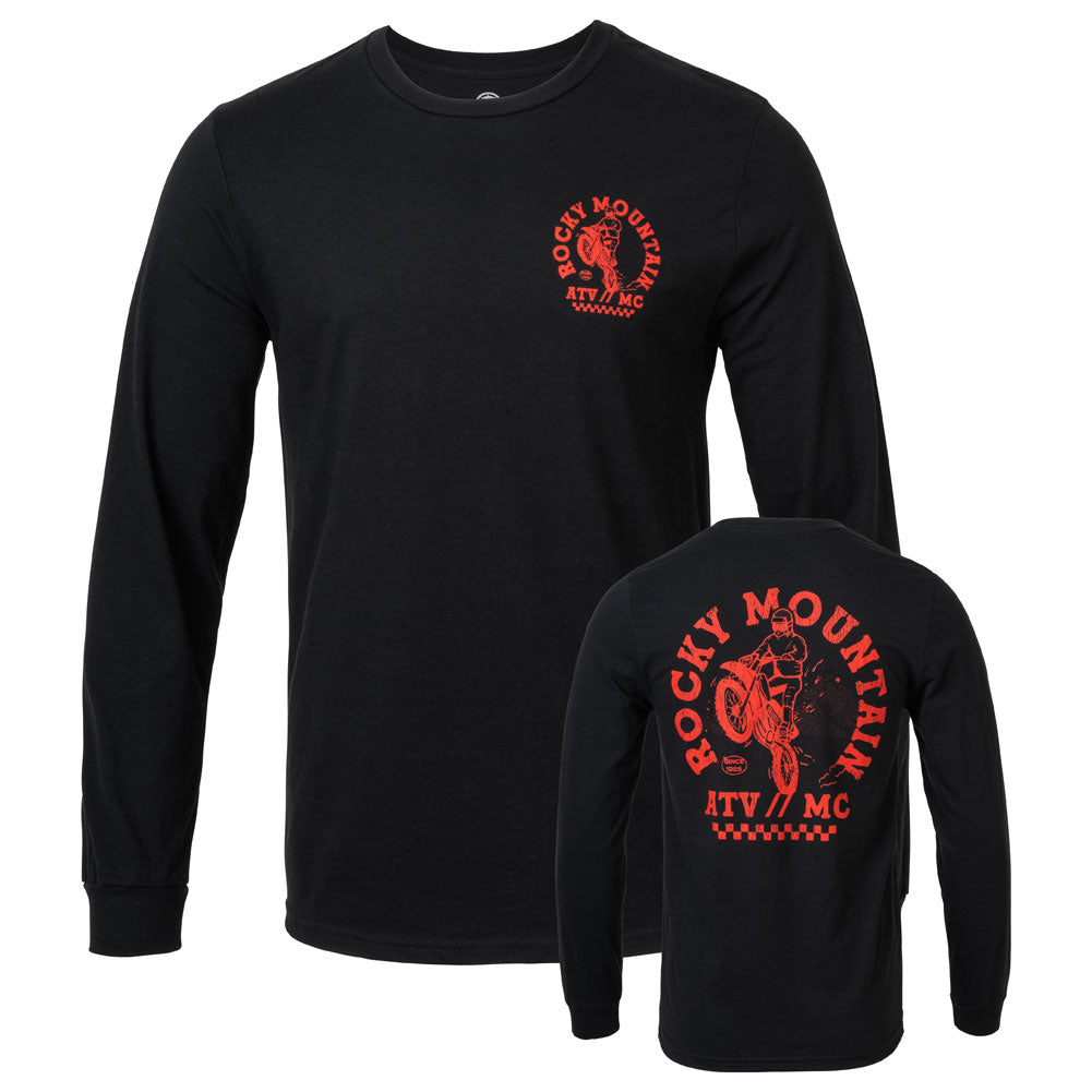 ROCKY MOUNTAIN ATV/MC THROWBACK LONG SLEEVE T-SHIRT