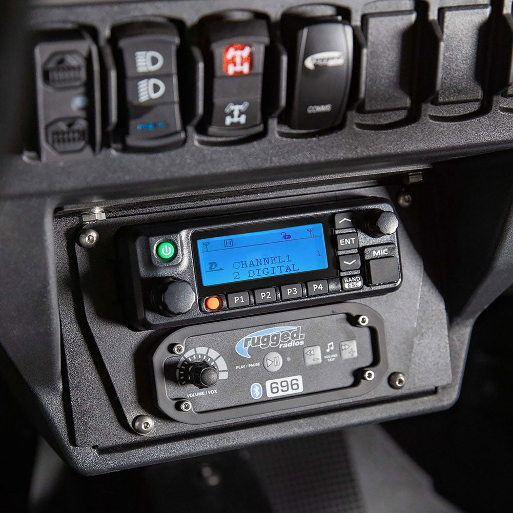 Rugged Radios M1 / G1 / RM45 / RM60 / GMR45 Radio & Intercom Mount