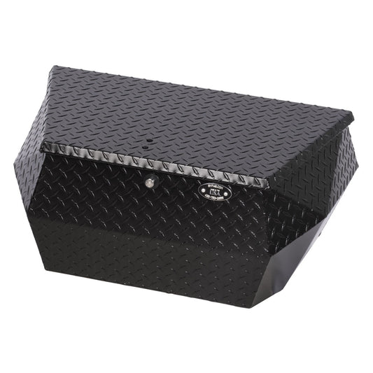 Ryfab Aluminum Cargo Storage Box Angled Top Black
