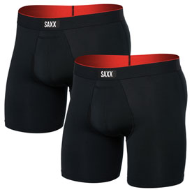 SAXX MULTI-SPORT MESH BOXER BRIEFS - 2 PACK