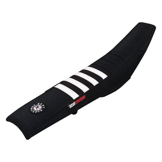 Seat Concepts Race 2.0 Seat Cover and Foam Kit Standard Black/White