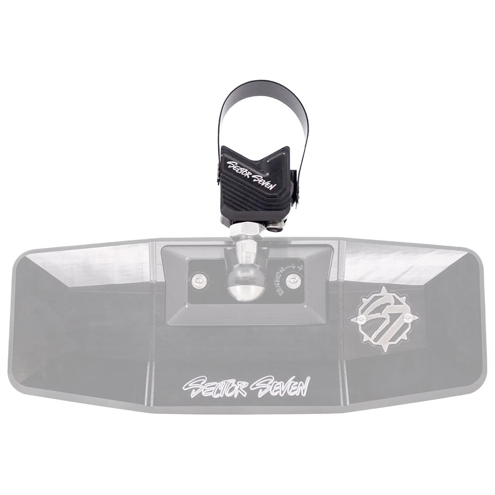Sector Seven Ridgeline Billet Rearview Mirror with Infinity Mount