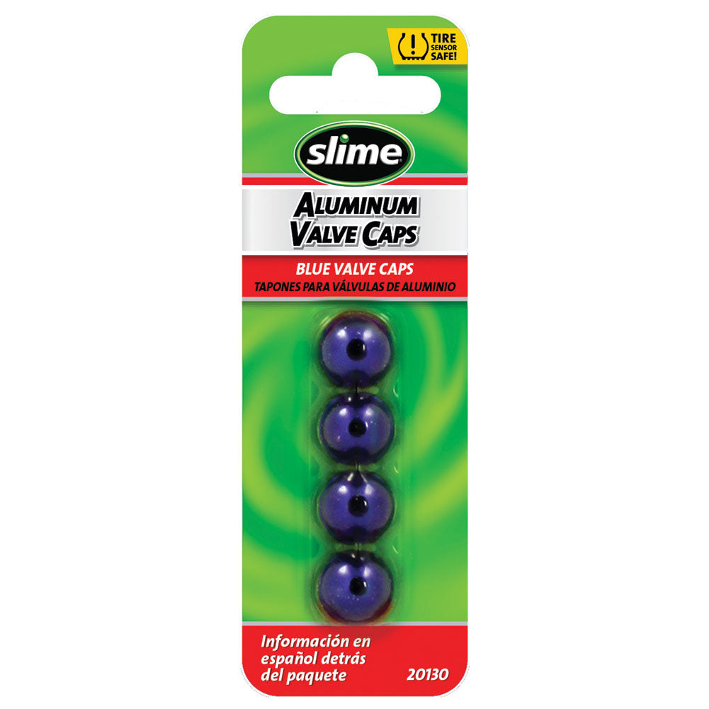 Slime Aluminum Valve Caps