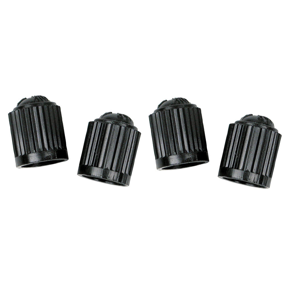 Slime Standard Valve Caps Black