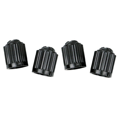 Slime Standard Valve Caps Black