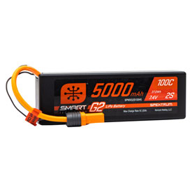 SPEKTRUM HIGH PERFORMANCE SMART G2 LIPO BATTERY 7.4V 5000MAH