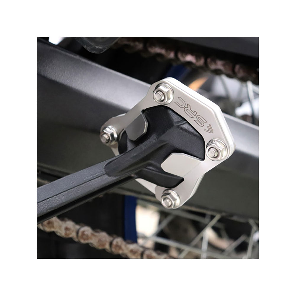 SRC Moto Side Stand Enlarger Silver