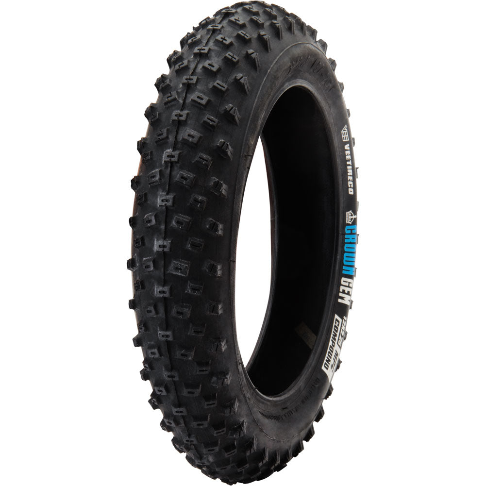 STACYC Upgrade Vee Crown Gem Tire Black 12"