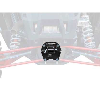 SuperATV Rear Receiver Hitch 18mm Bolts Black