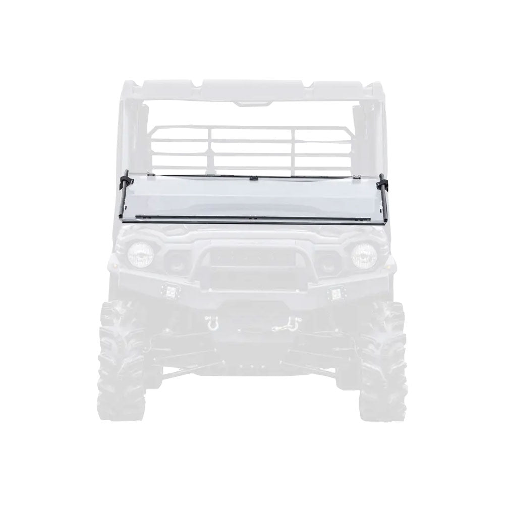 SuperATV Scratch Resistant Flip Down Windshield